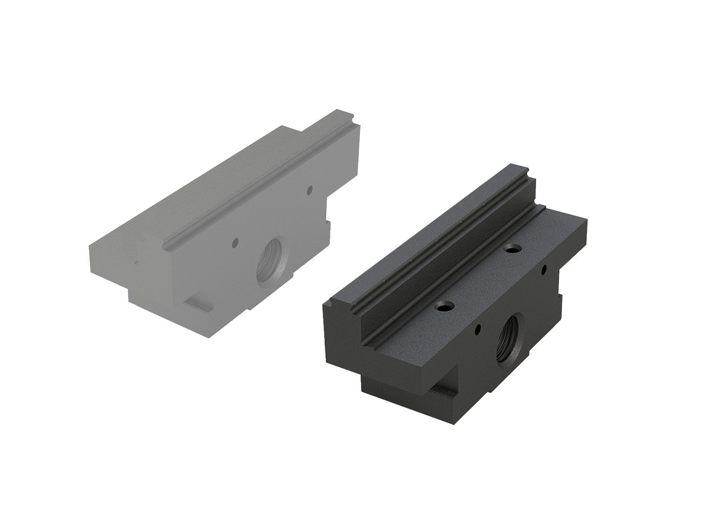 Grippbacke b124 mit Grippreihe rechts 