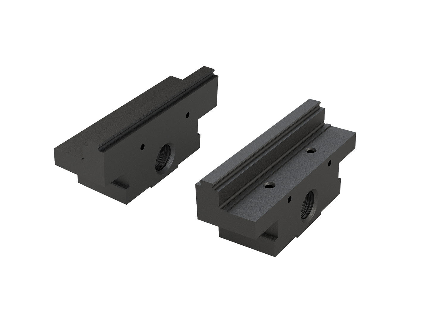 Grippbacken b124 mit Grippreihe (Paar) 