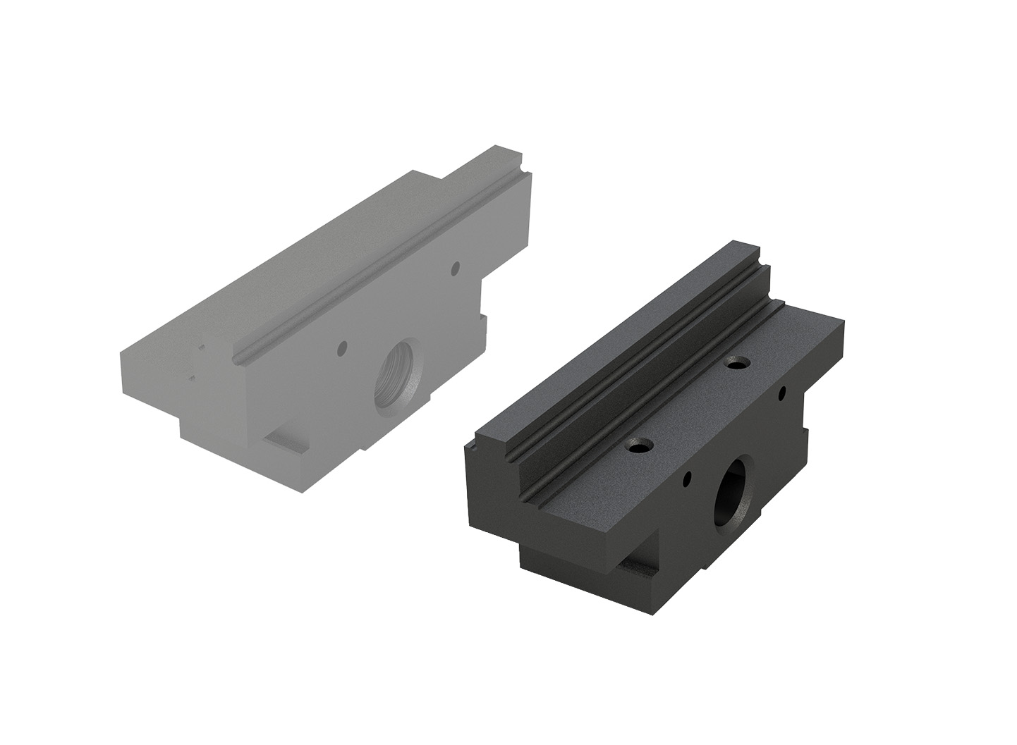 Stufenbacke b124 glatt rechts 