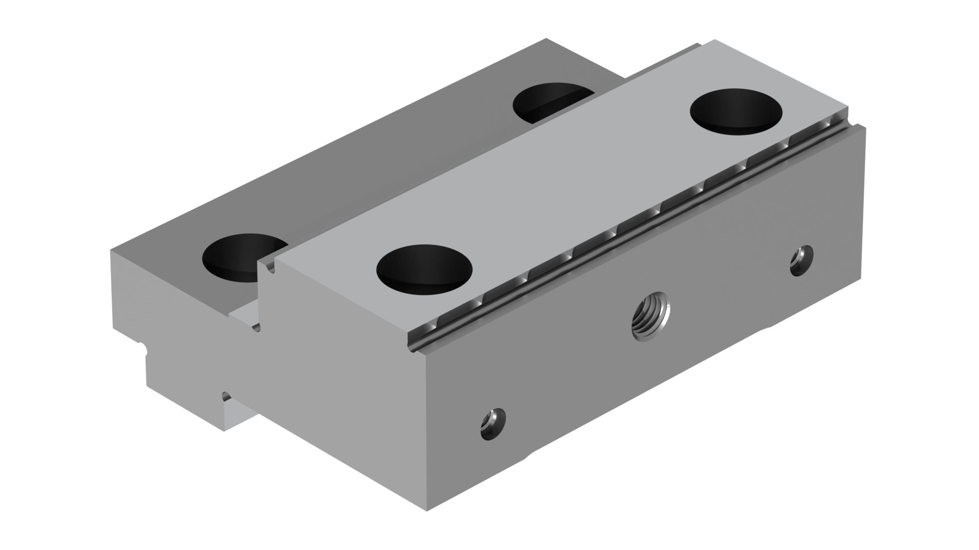 Grippbacke fix mit integrierter Grippreihe 