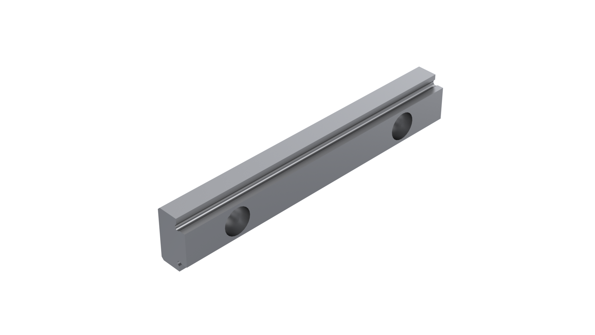 Glatte Leiste 125 HM beschichtet 