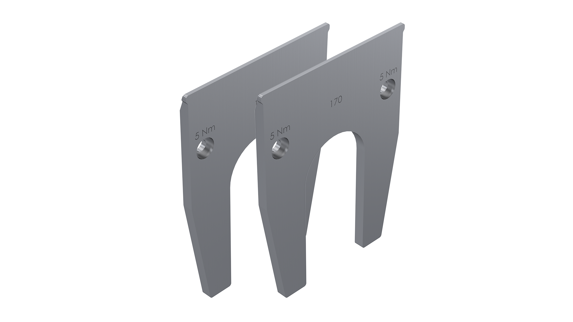 Niederzugleisten h170 (Paar) 
