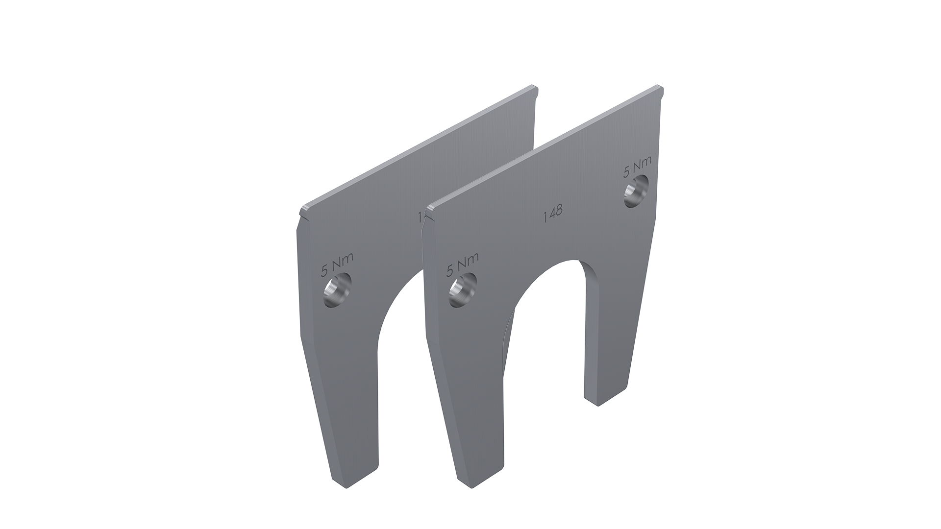 Niederzugleisten h148 (Paar) 