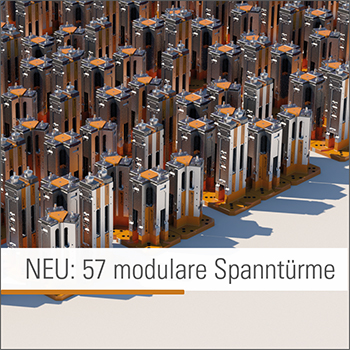 Der Spannturm - 57 Varianten schnell verfügbar mit Konfigurator